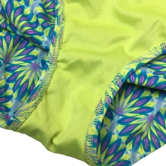 VICTORIA’S SECRET Bikini Tube Twist Top Ruched Bottoms Floral Multicolor Medium - Picture 12 of 16